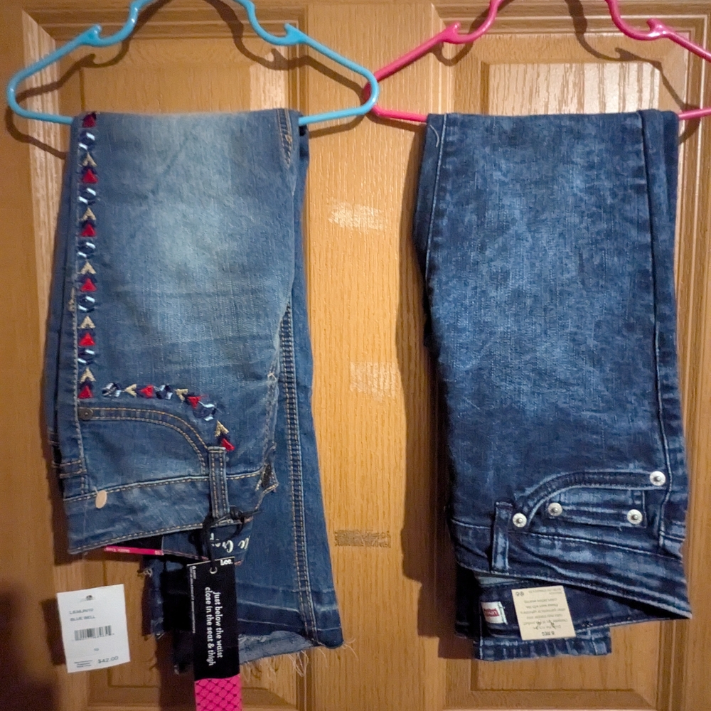 Levi's Blue Skinny Jeans Classic Style Size 8